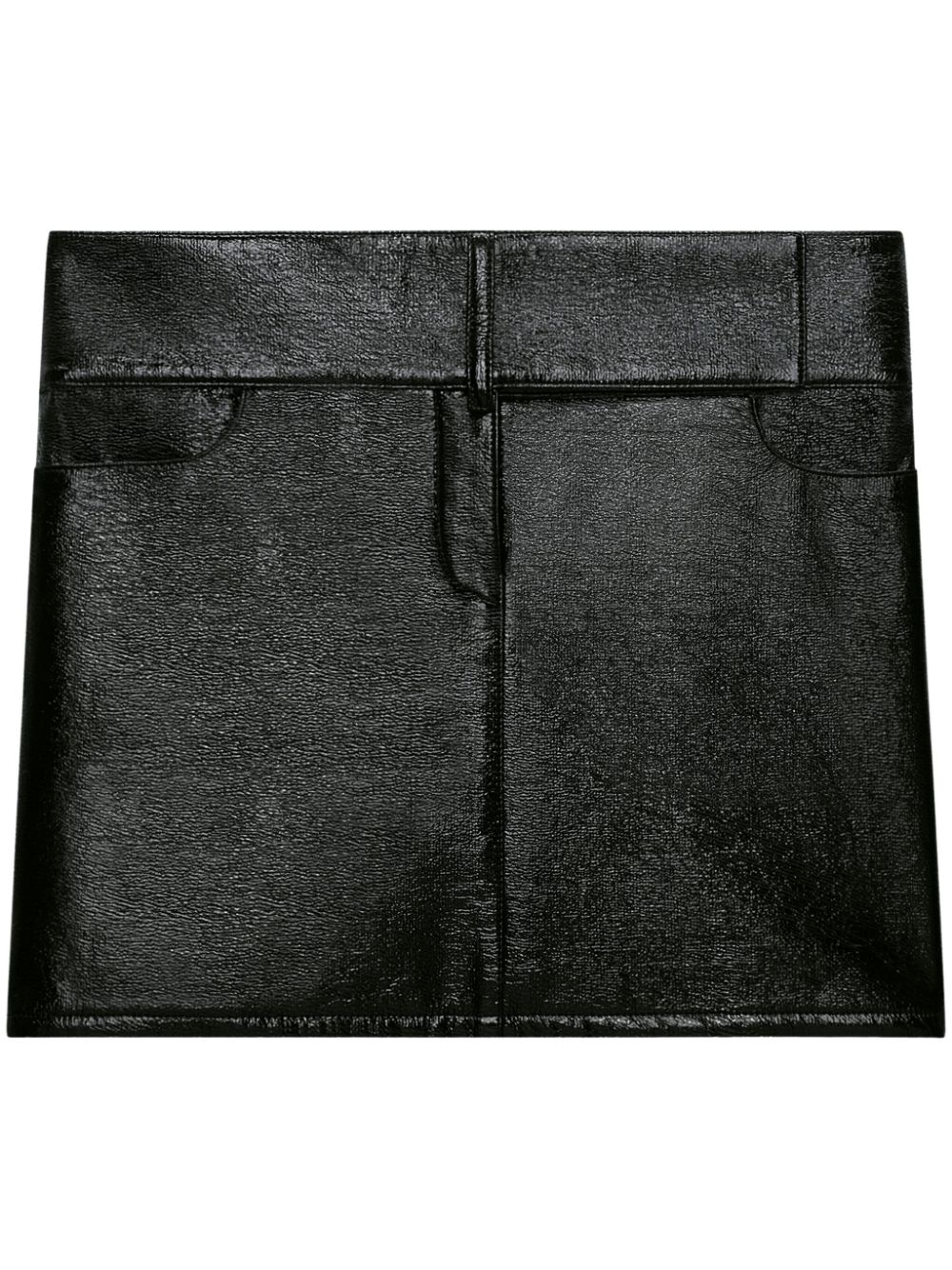 125CJU218VY00149999 VINYL 미니 스커트
